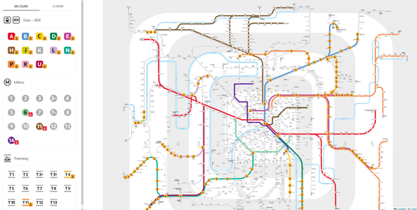 La Carte Interactive des Travaux