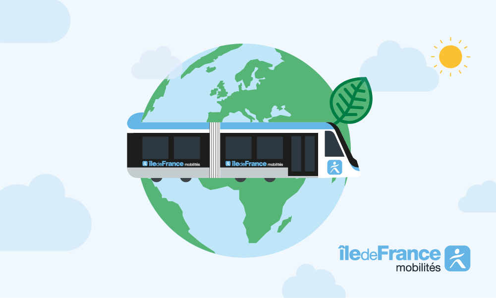 Un bilan des émissions de CO2 émises durant votre trajet en Île-de-France sur l’application mobile ? Ça vous intéresse ?